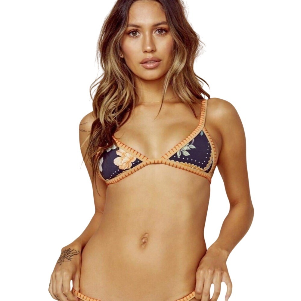 ELLEJAY Revolve Women's Mara‎ Bandana Bikini Swim Top Size L NEW